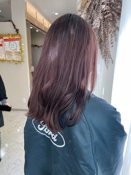 ベルバイヘアスイッチ(by hairswitch) ピンクベージュカラー