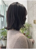 切りっぱなしボブ