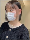 4218ニュアンスカラーハイトーングラデーションインナーカラー