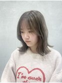 切りっぱなしレイヤースタイル