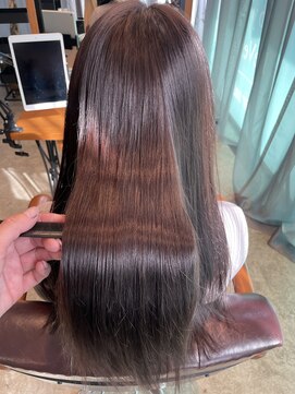 ルナバイルヴェール(LUNA by LeVert) パールブラックカラー　レイヤーロング