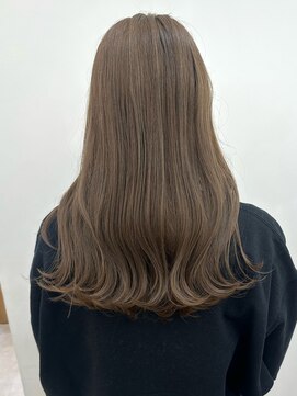 ガーデンヨコハマ(GARDEN YOKOHAMA) ブリーチなし透明感カラーベージュグレージュイメチェンロング