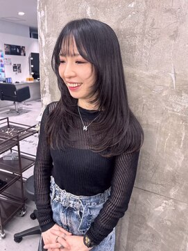 キング 枚方店(K!ng) 縮毛矯正髪質改善ハイライトレイヤーカット枚方美容室エクステ