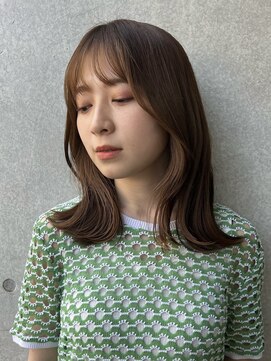 ラボヌールヘアーリアン 川越店(La Bonheur hair Lien) 外はねくびれミディアム♪