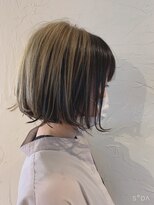 クララデアンシュシュ(Kurara de UN CHOU CHOU)&nbsp;デザインカラーボブ