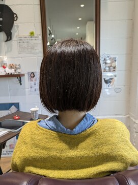 チアー ヘアリラクゼーション(cheer HAIRRELAXATION) 前下がりボブ