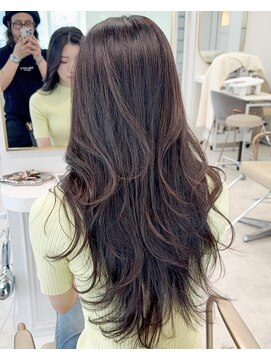 レミエ ダイカンヤマ(lemiie) ワンカール可愛いレイヤーカット☆ロングウルフ /ハッシュカット