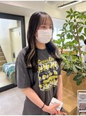 【OceanHair&Life田中愛梨】イヤリングカラー/前髪インナー/20代