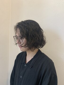 ヘアー ミュゼ 大西店(HAIR Musee) メンズボブパーマ