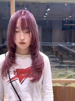 アッシュ 横浜瀬谷店(Ash)&nbsp;“柔らかさを引き出す”透け感ピンク