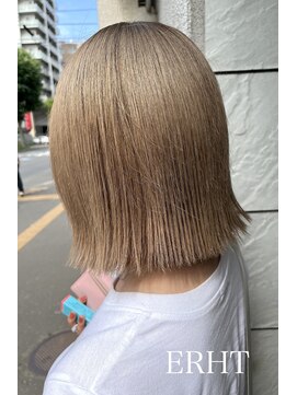 エルト 大通店(ERHT) 王道骨格似合せボブ×ハイトーン×透明感【札幌 /大通/ERHT】