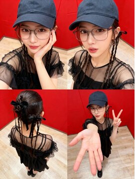 アチーブ 三宮(Achieve) ツイン団子カチモリヘア(ヘアセット専門店Achieve)