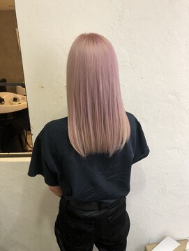 ユアーズヘア 新宿三丁目店(youres hair) ペールピンク
