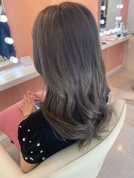 スペックホルダーミミ(Spec Holder mimi) シアーグレージュロング