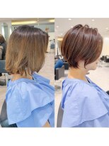 バンプ ギンザ(BUMP GINZA) 30代40代50代ショート白髪ぼかし銀座丸みくびれ井