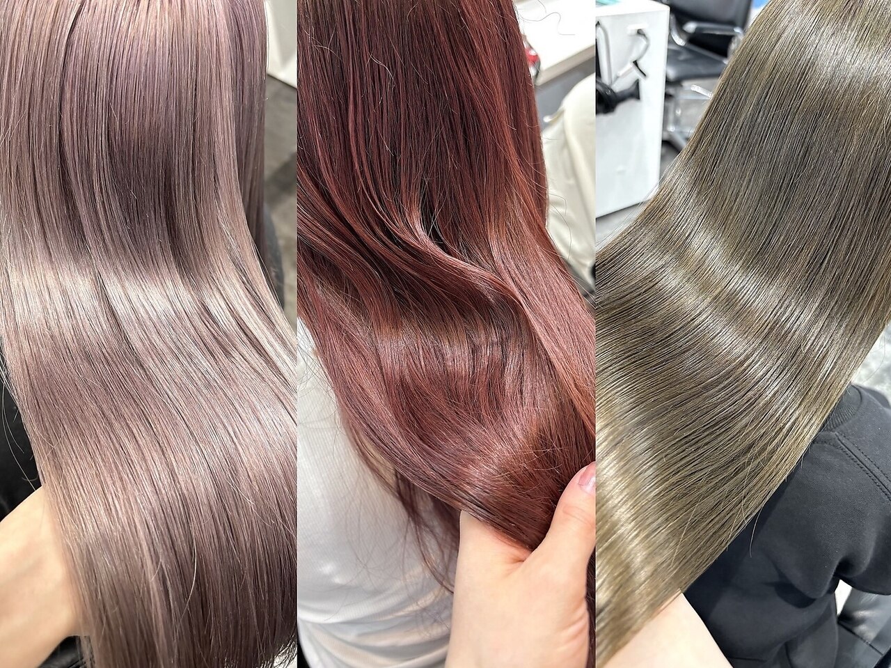 【1番人気】カット＋ダブルカラー＋生トリートメント￥16500【岡山ブリーチ】