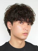 デプト(DEPT.)&nbsp;シャドウパーマツイストパーマメンズカットメンズパーマ佐賀眉毛