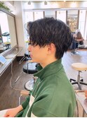 縦落ちツイスパ