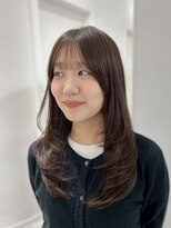 マッシュ 天王寺あべの(MASHU)&nbsp;【天王寺/阿倍野】ブリーチなし艶カラー【マロンベージュ】