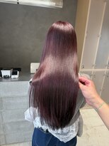 エン 栄店(enne)&nbsp;ミルクティーブラウン/大人ガーリー/ミディアムレイヤーカット
