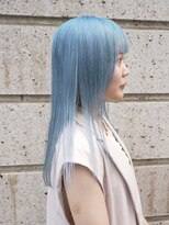 プネル 渋谷(PUNEL)&nbsp;水色　ケアブリーチ　渋谷