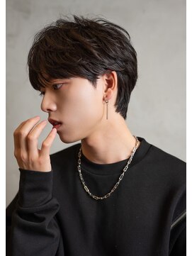 Men’s CANOE 山口小郡店 メンズカット/メンズパーマ/メンズ眉毛【メンズカノエ】 毛流れマッシュショート