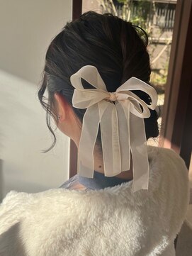 カインド 南青山(hair&make up KIND) ゆるふわシニヨン