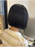 ミニボブ×ナチュラルブラック