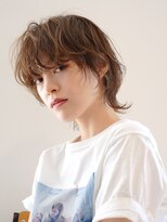 オネスト(onest) ショートウルフ ニュアンスパーマ