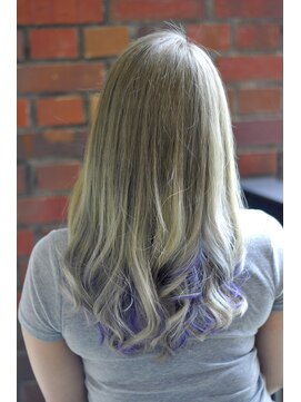 ソレイジュ(soleige) グラデーション・シルバー・ブルーメッシュ