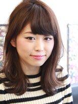 蒼い花 美容院&nbsp;ほんのり外ハネ　ロブ