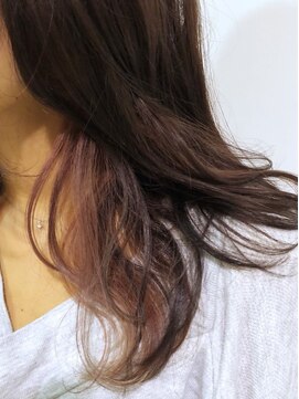 フロート 小阪店(float) 春大ブーム＊インナーカラー＿結婚式,前下がり,斜めバング