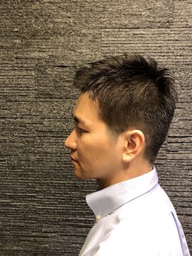 プレミアムバーバー 銀座店(PREMIUM BARBER produce by HIRO GINZA) ビジネスショートヘア