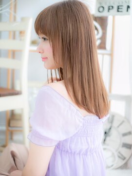 モッズヘア 越谷(mod's hair) ■カーキベージュナチュラルストレート11-10★越谷10代20代30代