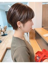 クラフト ヘア デザイン(CRAFT HAIR DESIGN)&nbsp;【CRAFT】くびれショート / くすみベージュ