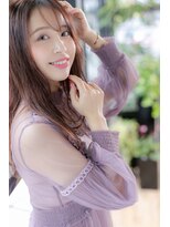 エヌアンドエー せんげん台店(N&A)&nbsp;☆レイヤーロング×ワンカールスタイル×シースルー前髪☆