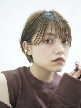 ピークアブー アヴェダ ギンザシックス(PEEK-A-BOO AVEDA GINZASIX) 【大人かわいい】シースルーバング×マッシュショート