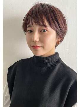 イースエモーション(ease et motion) 【天神 今泉 大名】マッシュショート　ピンクベージュ