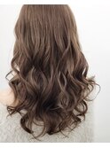 チョコレートブラウン甘さミックス透明感のある大人ガーリー