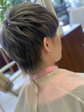 ヘアーアンドエステ ハラダ 滝ノ水店(Hair&Esthe Harada) アッシュグレー×ホワイトアッシュ