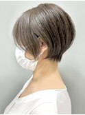 長持ちショート×ブリーチ無しダブルカラー×似合わせカット