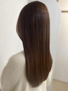 リルウ 阿倍野キューズモール(LILOU) うるつや髪質改善　あなご