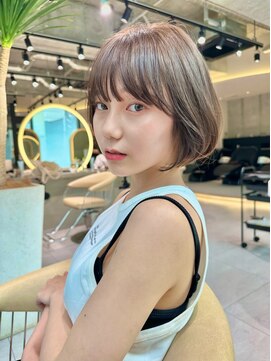 ロンドブルーム 天神大名店(Lond Bloom) 10代20代30代ショートボブ髪質改善丸みショート似合わせカット