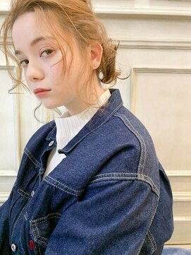 ヘアアンドメイク シークネクスト(HAIR&MAKE SeeK NEXT) 【SeeK NEXT 門井】ニュアンスアレンジ×ハイベージュ