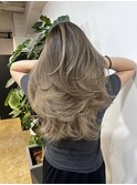 海外風レイヤーバレイヤージュ_natural greige_