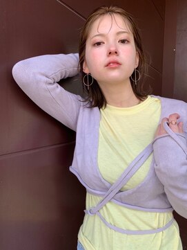 ベル バイ マグ 諏訪店(belle by Mag) ブリーチ無しでも！Wカラー暖色系カラー