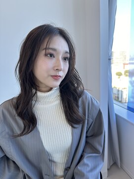 エクリボンヌ(equri bonne) ゆるふわセミロング