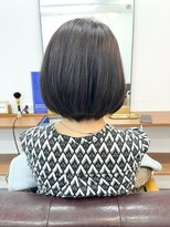 ランプ(Lamp)&nbsp;【白髪染め可】ボブショート ビフォアー＆アフター/白髪ぼかし