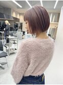 【コンパクトに収まる】丸みボブ