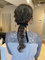 サンルーム(SUN room)&nbsp;【手ぶらでok~飾り付き】リボン付きあみ下ろし　miwa